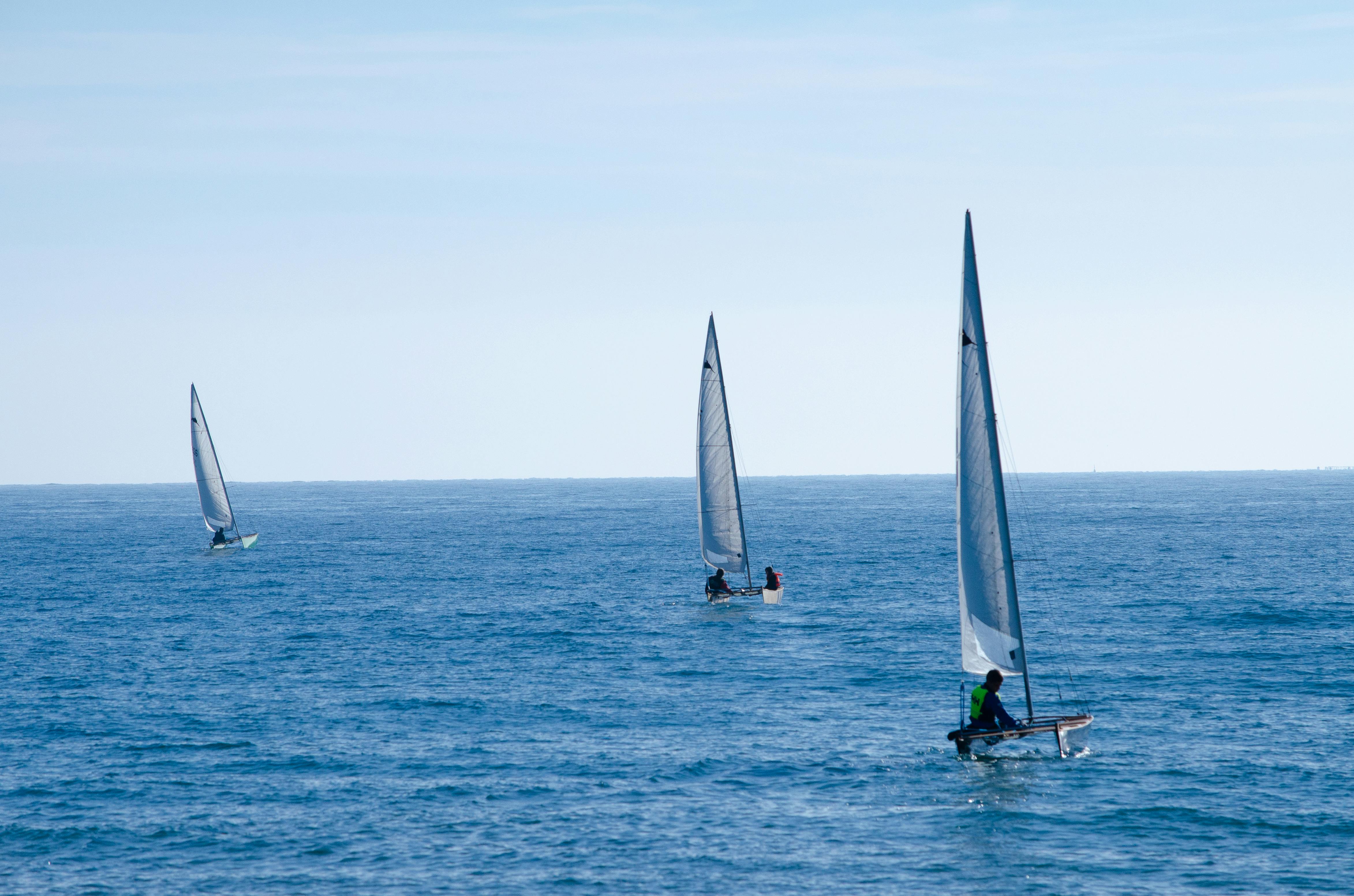 Sailing boats